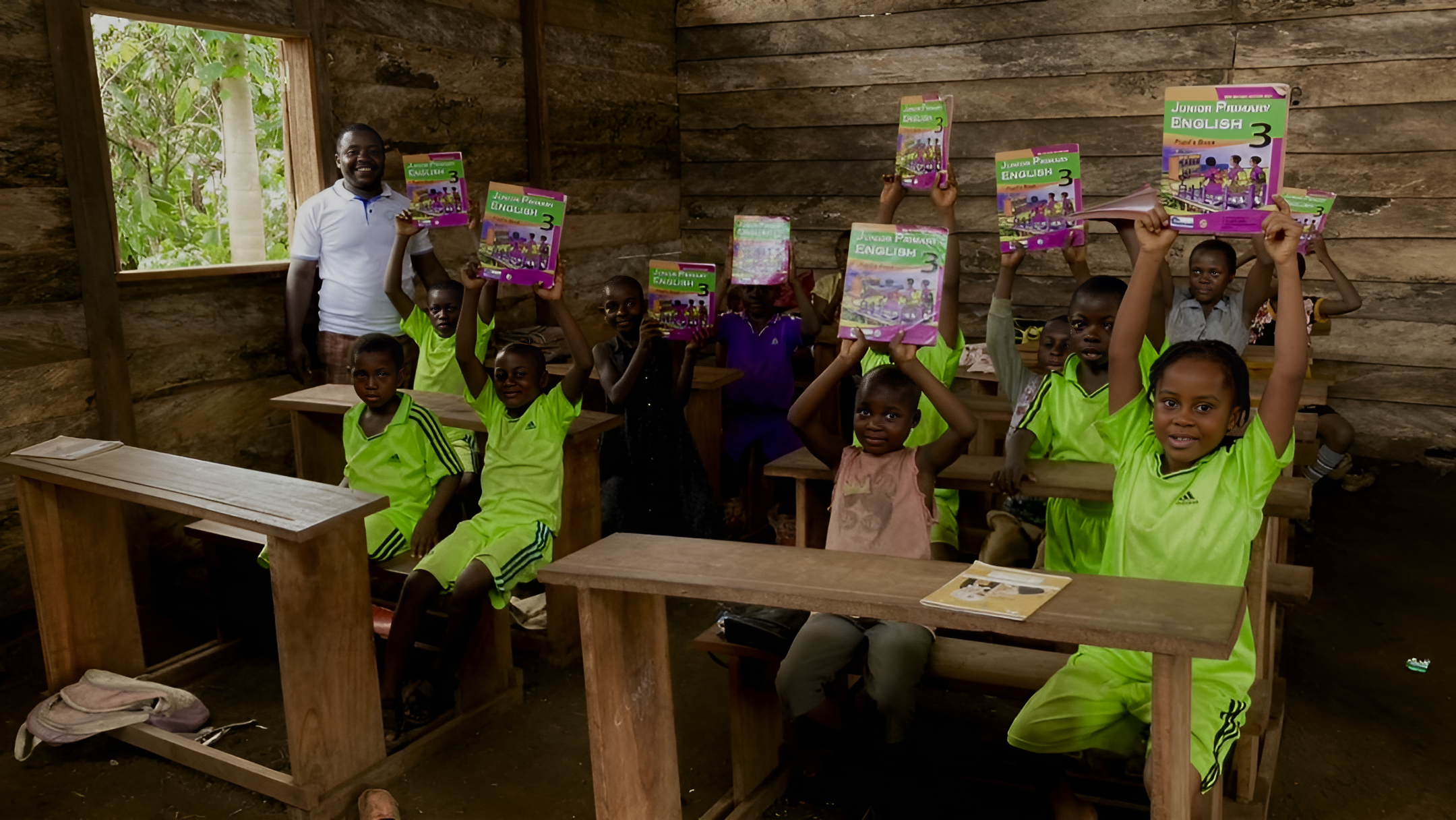Children in a CYSD-supported community