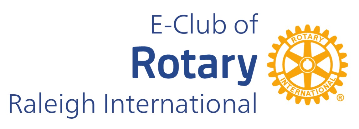 Rotary E-Club of Raleigh logo